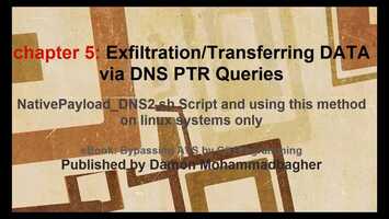 Free download Chapter 5 - Video [2] , DATA Transferring Technique by DNS Traffic PTR Records video and edit with RedcoolMedia movie maker MovieStudio video editor online and AudioStudio audio editor onlin